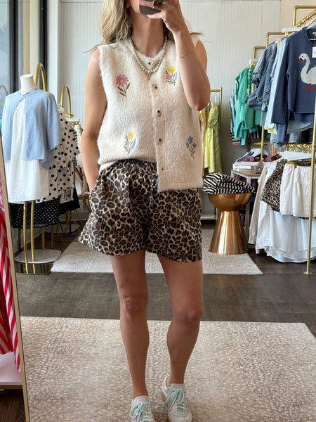 Leopard Shorts