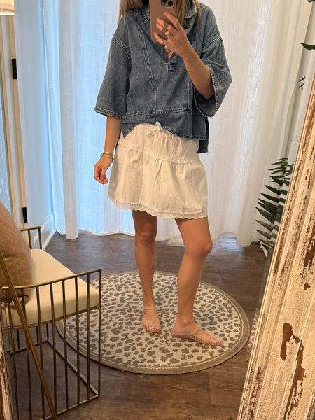 Jelly Mary Jane Flats - Nude