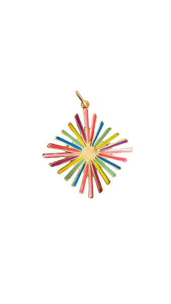 Enamel Burst Charm