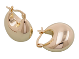 Gold Puffy Huggie FLASH SALE