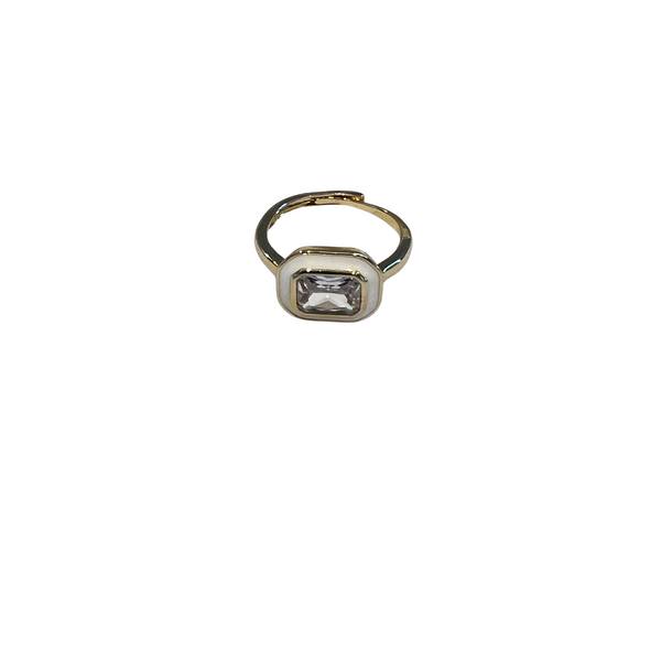 Enamel Gem Ring *LP Exclusive*