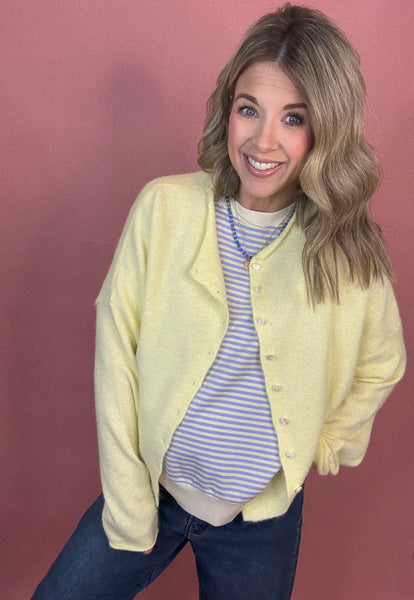 Piper Cardigan - Butter
