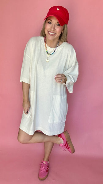 Oversized T-Shirt Dress