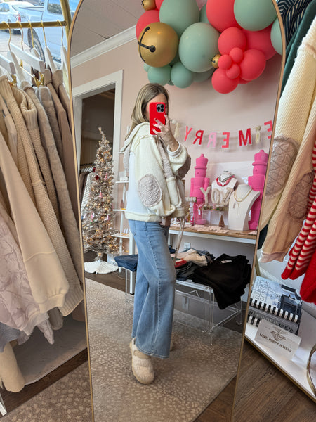 JBD mid rise wide leg - light denim