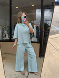 Mint & Lilac Pants Set - 2pcs