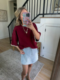 Maroon Gameday Sweater