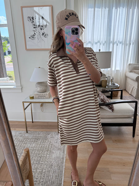 Chestnut Polo Dress