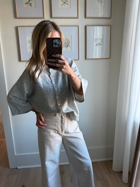 Elbow Length Sleeve Cardigan
