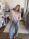 Side Stripe Slouchy Jeans