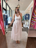 Knit Tank Midi Dress - Off White