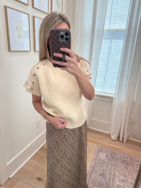 Cheetah Midi Skirt