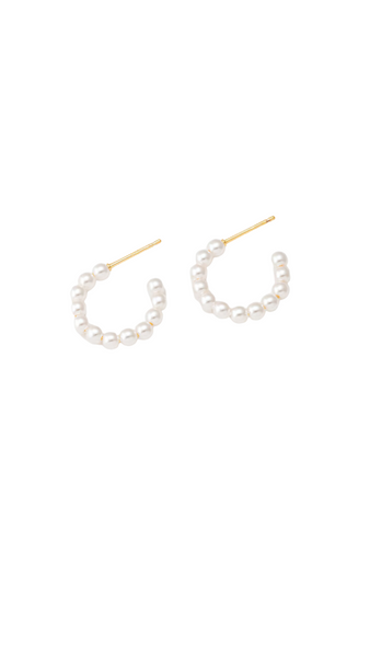 Pearl Hoops