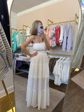 White Tube Top