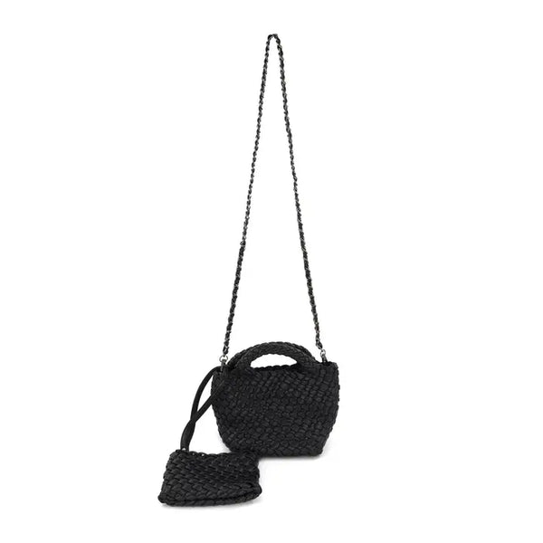 Black Woven Bag