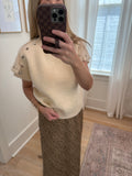 Cheetah Midi Skirt