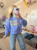 Boo Crop Sweatshirt