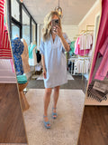 Blue Collared Dress