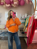Piper Cardigan - Tangerine