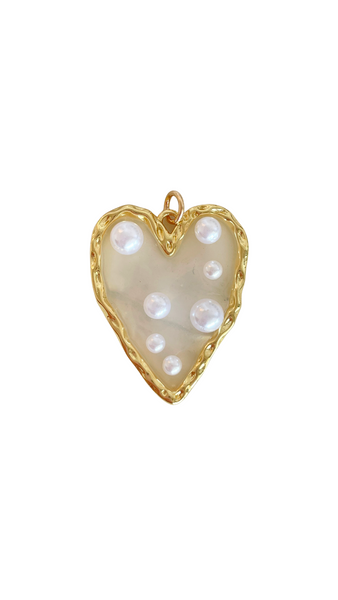 Pearl Heart Pendant