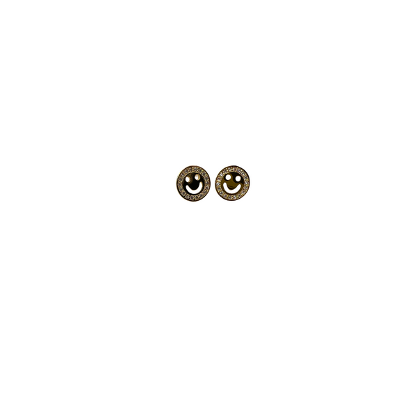 CZ Smiley Studs - PREORDER