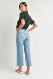 Slim Wide Leg Jean