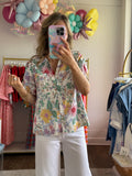 Floral Doll Collar Top