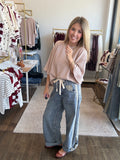 Side Stripe Slouchy Jeans