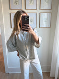 Elbow Length Sleeve Cardigan