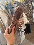 Dark Brown Jelly Mary Janes