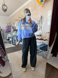 Boo Crop Sweatshirt