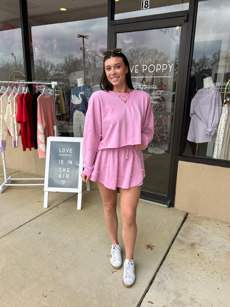 Pink Pearl Skort/Top - Sold as a Set