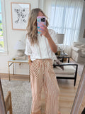 Mocha Drawstring Pants