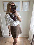White Puff Sleeve Blouse