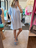 Blue Collared Dress