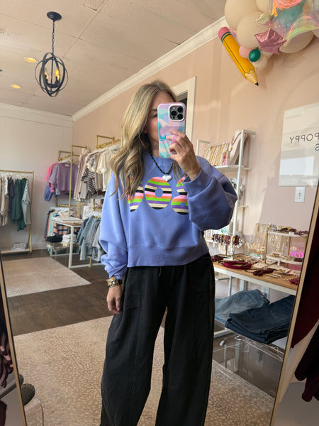 Black Mineral Wash Barrel Pants