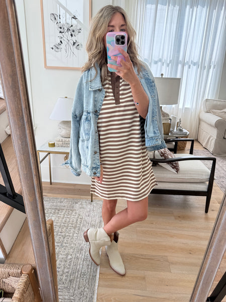 Chestnut Polo Dress