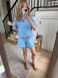Blue Sunday Lounge Set - 2pcs
