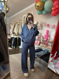 Scuba sweatsuit - Dusty blue