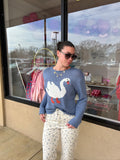 Swan Knit Sweater