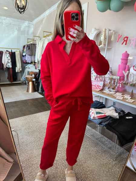 Malibu set - Cherry Red