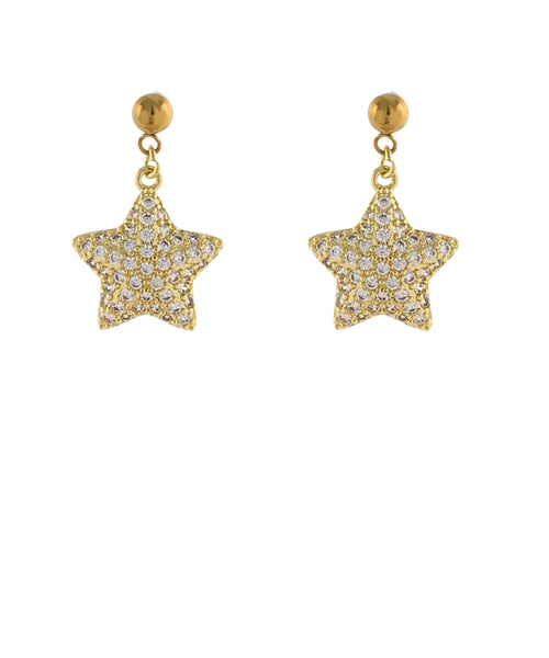 Pave Detailed Star Dangle *BIRTHDAY FLASH SALE*