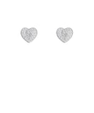 Pave CZ Heart Stud *BIRTHDAY FLASH SALE*