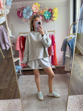 Lime & Lavender Striped Shorts Set - 2pcs