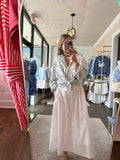 Knit Tank Midi Dress - Off White