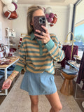 Dusty Teal Rugby Shirt