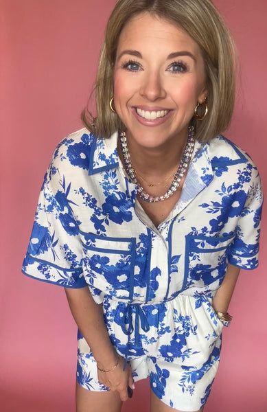 Floral Fun Short Set