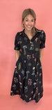 Fun Floral Midi Skirt
