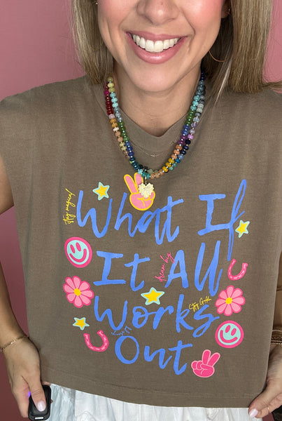 What If it All Works Out Tank - FLASH SALE