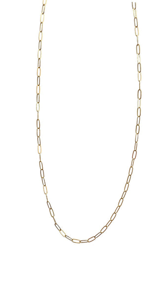 Gold Filled Paperclip Chain