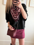 Black Drop Shoulder Short Sleeve Cardigan